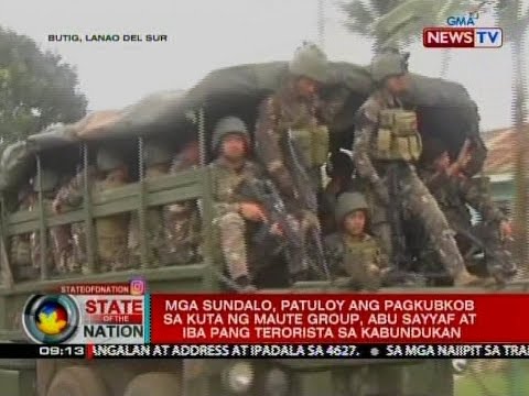 AFP: Abu Sayyaf leader Isnilon Hapilon, malubhang nasugatan matapos matamaan ng kanyon