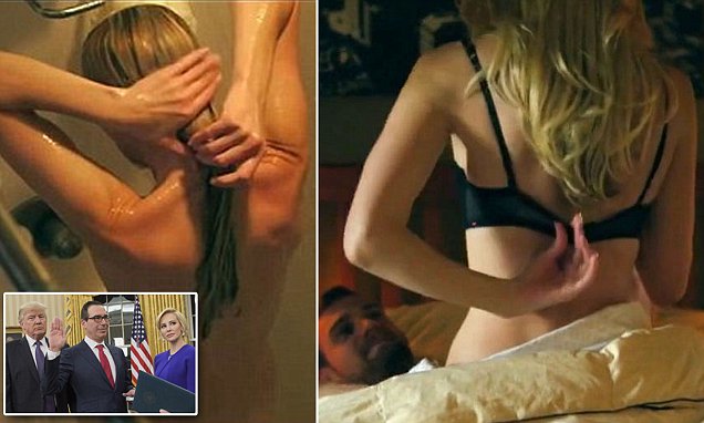 Fiancée of Treasury Secretary appears naked in film scenes