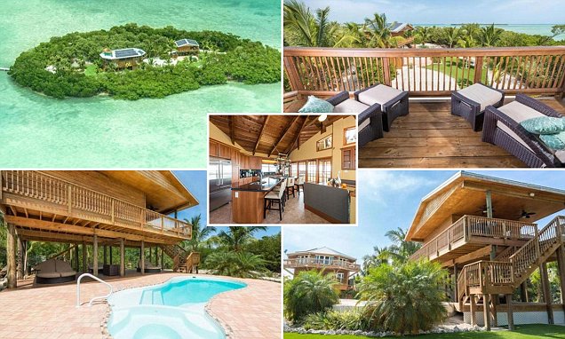 Private Florida island on sale for $6.9m