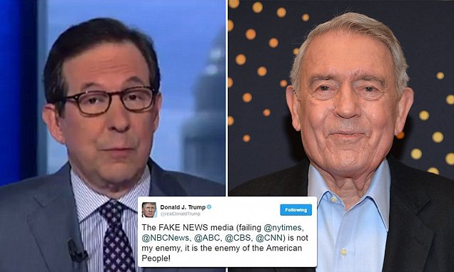 Anchors Chris Wallace, Dan Rather hit out at Donald Trump