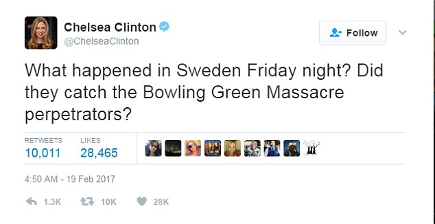  What happened in Sweden Friday night? Did they catch the Bowling Green Massacre perpetrators?