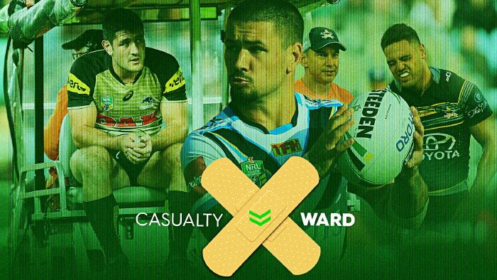 NRL casualty ward following pre-season trials.