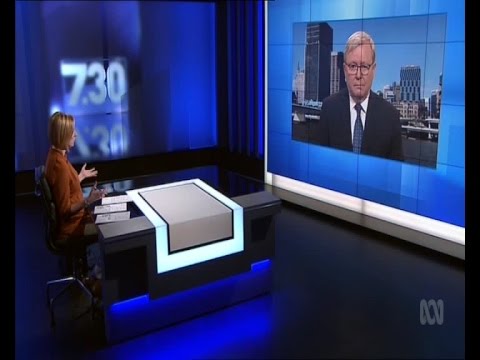 Kevin Rudd on ABC's 7.30 (21/12/16)