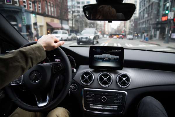 SeattlePI.com writer Daniel DeMay takes car2go's new ride share Mercedes-Benz CLA for a spin on Thursday, Jan. 26, 2017.