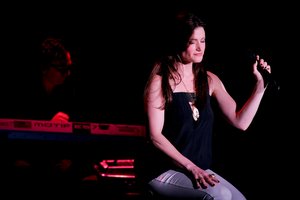 Idina Menzel during her, "I Stand" tour, at the Parker Playhouse, July 25, 2008, in Ft. Lauderdale, Florida