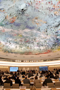 19th session of the Human Rights Council, Room XX © UN Photo/JeanMarc Ferre