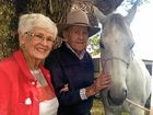 When a couple renews their marriage vows after 58 years there's a story behind choosing a chihuahua as "best dog" and a 103-year-old as your maid of honour.