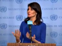 UN Ambassador Nikki Haley Rips Security Council’s ‘Breathtaking’ Anti-Israel Bias
