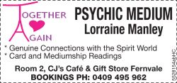 
	Together Again
	Genuine Connections with the Spirit World


	Card and Mediumship Readings
	R...