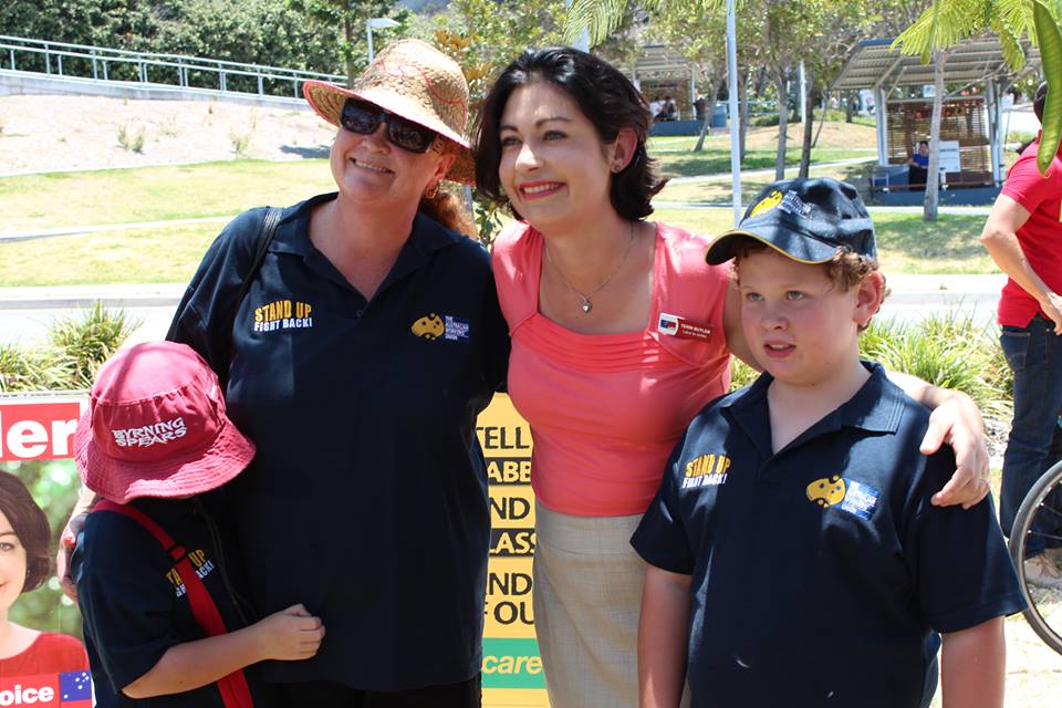 Terri Butler with Supporters