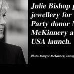 Julie Bishop promotes jewellery for Liberal Party donor: @Qldaah #auspol #qldpol