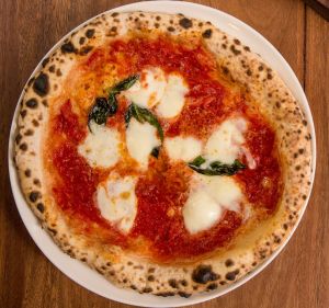 Go-to dish: the margherita pizza at SPQR Italian restaurant in Melbourne.