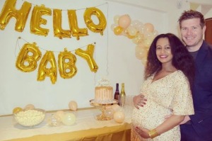 Zoe Hendrix and Alex Garner enjoyed their baby shower on the weekend.