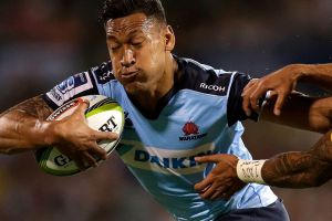 Key man: Israel Folau looks set to spend more time in the centres this season.