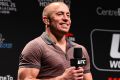 He's back: Former UFC welterweight champion Georges St-Pierre has signed a new fight agreement with the UFC.