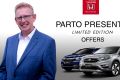 A screenshot from a social media advertisement for Rolfe Honda featuring Mark Parton. Mr Parton has asked for advice on ...
