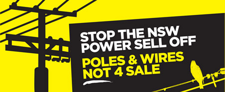 Stop the NSW Power Sell Off