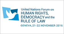  Foro sobre Derechos Humanos, Democracia y Estado de Derecho