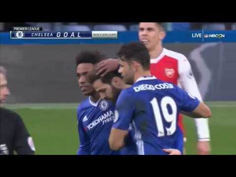 Chelsea 3-1 Arsenal (HD) English Highlights 4 Feb 2017