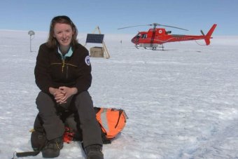 Dr Sue Cook in Antarctica, December 2016