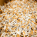 Discarded cigarettes at a U.S. Tobacco manufacturing plant in Timberlake, N.C. The U.S. Tobacco co-op is made up of about 700 tobacco farmers who pool their crops and share the profits.