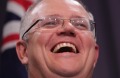 Treasurer Scott Morrison - reacting to news he will be lost without his communications director.