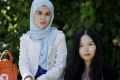 International students Fatim Amran and Naomi Zhao say they decided to study at ANU in Canberra after examining ...
