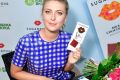 Readying for a comeback: Maria Sharapova, pictured at the launch of her confectionery range earlier this month.