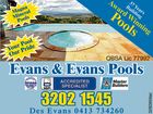 EVANS &amp; EVANS POOLS