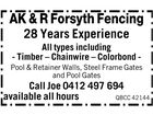 Forsyth Fencing