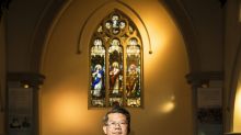 SMH.  Portrait of the new Bishop of Parramatta Vincent Long Van Nguyen he was a boat person.  Photographed at the Mary ...