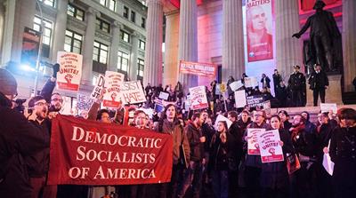 The Democratic Socialists of America gained 2,000 new followers in the past two weeks [Courtesy of DSA] 