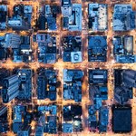 Aerial View of Chicago, IL, USA