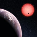 Artist’s impression of the ultracool dwarf star TRAPPIST-1 and