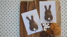 How to make a chocolate bunny with the kids