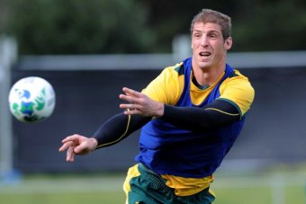 Dan Vickerman at training