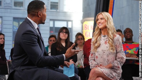 Christina El Moussa discussed her split from husband Tarek on  &quot;Good Morning America&quot;  on Tuesday, February 21.