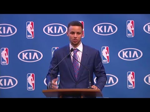 Stephen Curry's 2016 MVP Award Full Speech