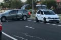 The Barina involved in the police chase through the eastern suburbs, dumped in Anaconda Road, Narre Warren.