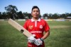 Sydney university student Rizky Tri Rubbi was born in Jakarta but picked took up cricket while at high school in Australia.