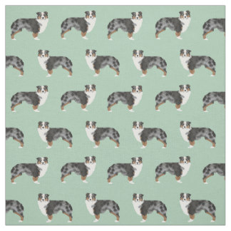 Australian Shepherds fabric cute dog fabric