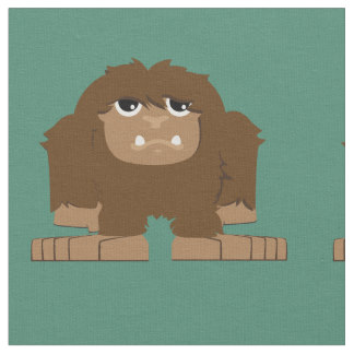 Cute Bigfoot Fabric