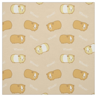 Cute Guinea Pig Fabric