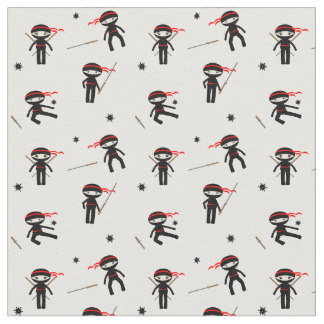 Cute Ninjas Fabric