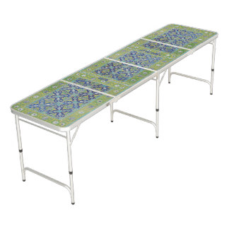 Ping Pong Beer Pong Table Tennis. Tile Look! Folds