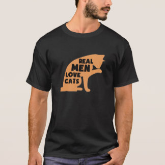 Real Men Love Cats T-Shirt