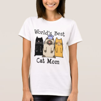 World's Best Cat Mom T-Shirt