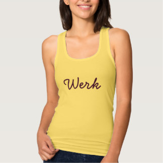 Camisola de alças de Werk Tshirts