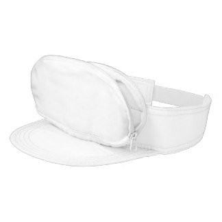 White Cap-sac Visor