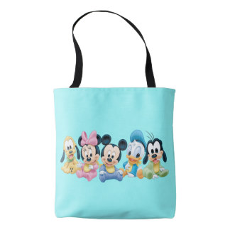 Baby Mickey Mouse and friends Tote Bag